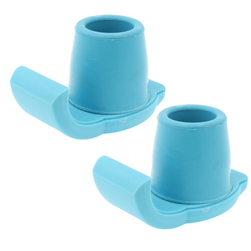 25mm (1'') Ski Glides For NHS Walking Frame - Blue