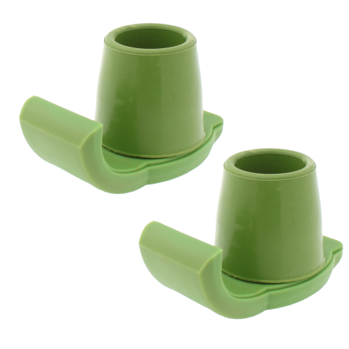 25mm (1'') Ski Glides For NHS Walking Frame - Green