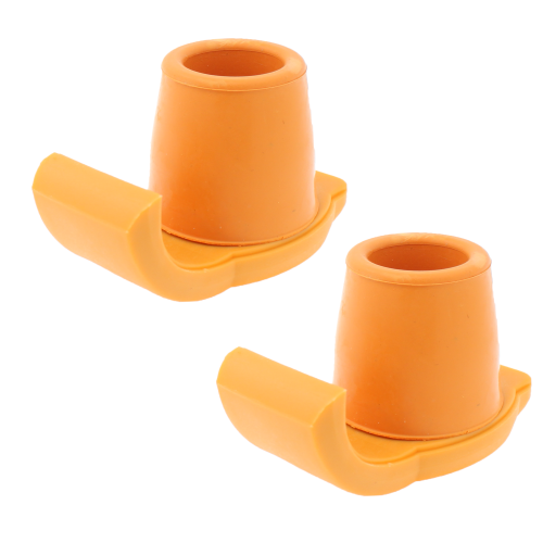 25mm (1'') Ski Glides For NHS Walking Frame - Orange