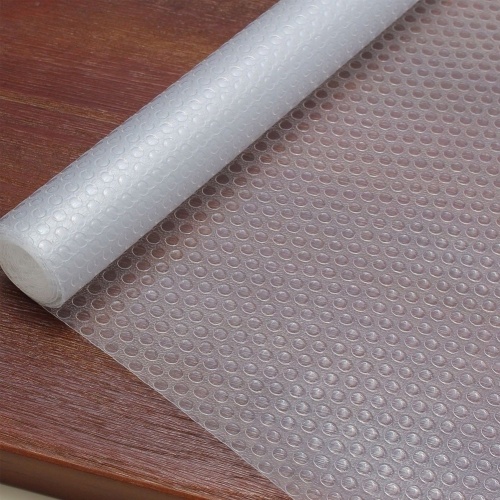 Extra Long Clear Non-Slip Kitchen Drawer Liner 45cm x 500cm