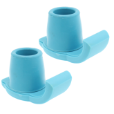 25mm (1'') Ski Glides For NHS Walking Frame - Blue