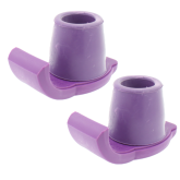 25mm (1'') Ski Glides For NHS Walking Frame - Purple